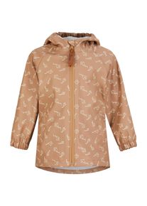 Regenjacke Sterntaler "Regenjacke ungef&uuml;ttert Drachen", Kinder, Gr. 116, braun (lehmbraun), Obermaterial: 100% Polyester PES., Jacken Regenjacke, Topseller