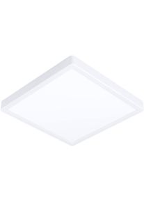 Eglo Aufbauleuchte "Fueva 5 Deckenlampe, Aufbaulampe, Stahl und Kunststoff, Flurlampe", wei&szlig;, 1, H: 2,8cm, 1 Stk., Leuchten, L x B 28,5 cm, Aufbauleuchte, Deckenlampe in Wei&szlig;, LED Aufbaulampe, Aufbauleuchte