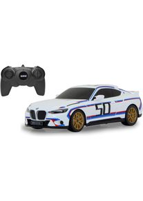 RC-Auto Jamara "BMW 3.0 CSL 1:24 wei&szlig; 2,4GHz", wei&szlig;, Fernlenkfahrzeuge, KinderB:8,4cm H:5,7cm, RC-Auto, B:8,4cm H:5,7cm