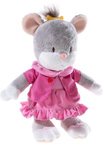 Kuscheltier Heunec "Leo Lausemaus, Maus Lily", grau, Pl&uuml;schfiguren, KinderB:22cm H:20cm, Kuscheltier, B:22cm H:20cm