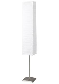 Brilliant Stehlampe "Nerva", wei&szlig;, 2, &Oslash; 18cm H: 145cm, 1 Stk., Leuchten, 145cm H&ouml;he, E14 max. 40W, Metall/Reispapier, Fu&szlig;schalter, Stehlampe