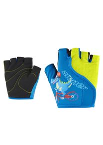 Fahrradhandschuhe Ziener "CLAUDI-Z", Kinder, Gr. S, blau (cobalt blau), Materialmix, Handschuhe Fahrradhandschuhe