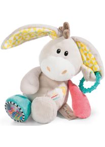 Kuscheltier Nici "My First Nici, Activity Esel Muli, 23 cm", bunt, Pl&uuml;schfiguren, KinderH:23cm, Pl&uuml;sch, Polyester, Kuscheltier, H:23cm