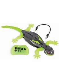 RC-Tier "Hexbots Wall Crawler Gecko RC", schwarz, Fernlenkfahrzeuge, KinderB:20cm H:8cm T:33cm, RC-Tier, mit LED-Augen, B:20cm H:8cm T:33cm