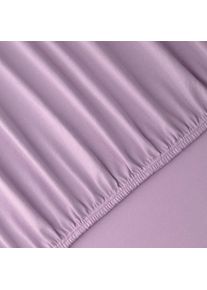 Kissenbez&uuml;ge Florella "EXCELLENT Jersey Elastan, 92% Baumwolle", lila (aster), B:35cm H:60cm L:60cm, Jersey, Obermaterial: 92% Baumwolle CO. 8% Elasthan EL., Kissenbez&uuml;ge, Kissenbez&uuml;ge