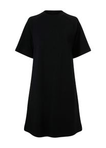 Jerseykleid Heine "Kleid Freizeitkleid zum Schlupfen", Damen, Gr. 46, Normalgr&ouml;&szlig;en, schwarz, Modisch, Rundhals, Kleider Jerseykleid