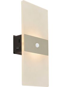 Briloner Leuchten LED Wandleuchte "AURA 3888012", beige (goldfarben), Leuchten, LED Wandleuchte