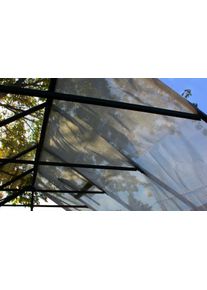 Sonnensegel Vitavia, wei&szlig;, B:183cm T:259cm, Polyethylen, Sonnensegel, Sonnensegel, BxT: 183x259 cm, Schattiergewebe PE f&uuml;r Gew&auml;chsh&auml;user