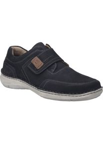 Slipper Josef Seibel "New Anvers 83, dunkelblau", Herren, Gr. 45, blau (dunkelblau), Obermaterial: 100% Rindsleder Leather cow., Schuhe Slipper