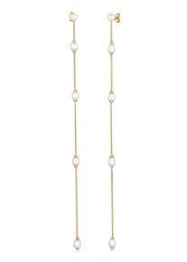 Paar Ohrstecker Elli Premium "Ohrringe Ohrstecker S&uuml;&szlig;wasserzuchtperlen Wei&szlig; 925 Sterling Silber" Gr. 132, gold, Ohrringe, Damen, 132, ohne Stein, Silber 925 (Sterlingsilber), Paar Ohrstecker