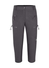 Trainingshose WITT "Wanderhose Trekkinghose mit Rei&szlig;verschluss-Taschen hinten", Damen, Gr. 52, Normalgr&ouml;&szlig;en, grau (anthrazit), Web, Stoff, , Basic, gerade, Hosen Trainingshose