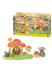 Spielwelt Sylvanian Families "Feen Pilzhaus mit Figuren", bunt, Spielfigurenwelten, Kinder, Spielwelt