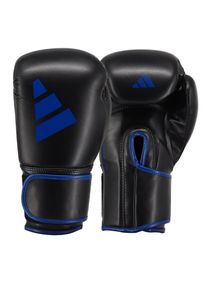 Boxhandschuhe adidas Performance "adidas Power 100 Training Gloves" Gr. 12, schwarz (schwarz, blau), Boxhandschuhe, 12 12, Kunstleder, Boxhandschuhe