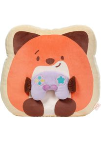 Kuscheltier Nici "mymochi, Fuchs Geeks mit Spielkonsole 35x33x12 cm", braun, Pl&uuml;schfiguren, KinderB:35cm H:33cm L:12cm, Pl&uuml;sch, Kuscheltier, B:35cm H:33cm L:12cm