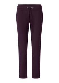 Sweathose SIEH AN "Sweathose Sweathose", Damen, Gr. 48, Normalgr&ouml;&szlig;en, lila (aubergine), Sweatware, , Sportlich, gerade, Hosen Sweathose