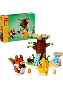 Konstruktionsspielsteine Lego "Fr&uuml;hlingstierspielplatz (40709), Lego Iconic", bunt, Spielbausteine, Kinder, Kunststoff, Konstruktionsspielsteine, Made in Europe