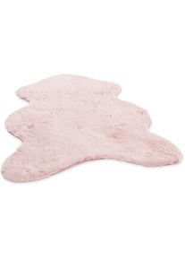 Fellteppich Gino Falcone "Giorgia", rosa, B:60cm H:20mm L:80cm, Polyester, Teppiche, Fellteppich, Kunstfell, superweich - ein echter Kuschelteppich