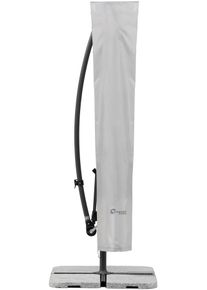 Schutzplane Schneider Schirme "813-00", bunt (silberfarben, grau), B:38cm L:206cm, Baumwolle, Planen, Schutzplane, f&uuml;r Ampelschirme bis &Oslash; 300 cm