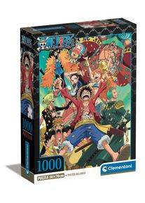 Puzzle Clementoni "Anim&eacute; Collection Compact One Piece", bunt, Puzzles, KinderB:50cm H:70cm, Motiv, Puzzle, Made in Europe, B:50cm H:70cm