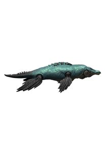 Actionfigur Mattel "Jurassic World Gigantic Thrashers - Liopleurodon", gr&uuml;n (bunt), Spielfiguren, KinderB:30cm, Kunststoff, Actionfigur, mit Funktionen, B:30cm