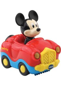 Spielzeug-Auto Vtech "Tut Tut Baby Flitzer, Mickys CaBRIO", rot, Spielzeugfahrzeuge, KinderB:10cm H:9cm T:6cm, Spielzeug-Auto, mit Licht und Sound, B:10cm H:9cm T:6cm
