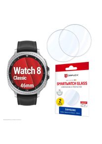 Displex Displayschutzglas "Smartwatch Glass Unbreakable Protector", transparent, B:9cm H:0,2cm T:13,5mm, Displayfolien, Displayschutzfolie, Schutzfolie, Bildschirmschutz, kratz- & sto&szlig;fest, Displayschutzglas