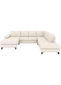 Ecksofa Musterring "MR365", wei&szlig; (snow), B:320cm H:84cm T:219cm, 88% Polyester, 12% Polyacryl, Sofas, Ecksofa, Mit aufliegender 28 cm Armlehne, Material/Funktion w&auml;hlbar,320 x 219cm