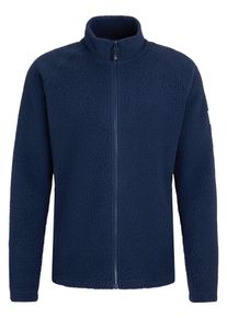 Sweatshirt Ziener "JAIKUS-Z HERREN", Herren, Gr. 54, blau (schwarz navy), Obermaterial: 100% Polyester, Sweatshirts Sweatshirt, Highloft Fleece, warm, elastisch