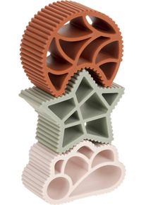 L&auml;ssig Stapelspielzeug L&Auml;SSIG "Little Universe Stapelturm", bunt, Stapelspielzeug, BabyB:4cm H:13cm L:27cm, Silikon, Stapelspielzeug, B:4cm H:13cm L:27cm