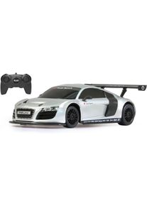 RC-Auto Jamara "Deluxe Cars, Audi R8 LMS, 1:24, silber, 2,4Ghz", silber, Fernlenkfahrzeuge, KinderB:9,5cm H:5,5cm T:18,8cm, RC-Auto, B:9,5cm H:5,5cm T:18,8cm