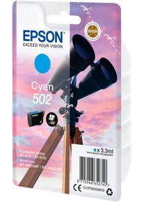 Epson Tintenpatrone "502 Fernglas", blau (cyan), Tintenpatronen, Tintenpatrone