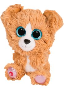 Kuscheltier Nici "Glubschis, Hund Lollidog, 15 cm schlenkernd", braun, Pl&uuml;schfiguren, KinderB:12cm H:15cm L:8,5cm, Pl&uuml;sch, Polyester, Kuscheltier, B:12cm H:15cm L:8,5cm