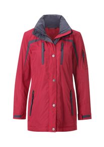Funktionsjacke WITT "Jacke Funktionsjacke wind- und wasserabweisend", Damen, Gr. 5, rot, Sportlich, gerade, Jacken Funktionsjacke