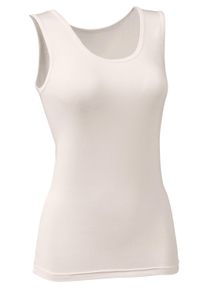 Achselhemd WITT "Achseltop Achseltop mit breiten Tr&auml;gern 2 St&uuml;ck", Damen, Gr. 40, 2 Stk., N-Gr, wei&szlig; (champagner), Single-Jersey, , Sportlich, Unterhemden Achselhemd