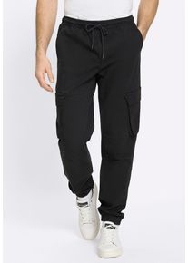 Cargojeans WITT "Hose Cargohose", Herren, Gr. 26, U-Gr, schwarz, Denim/Jeans;Twill, , Sportlich, gerade, Jeans Cargojeans