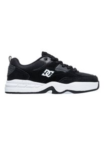 Sneaker DC Shoes "DC Ascend", Herren, Gr. 9,5, schwarz-wei&szlig; (schwarz, wei&szlig;), Obermaterial: Leder (Kuh) / Futter: Textil / Au&szlig;ensohle: Gummi., Schuhe Sneaker