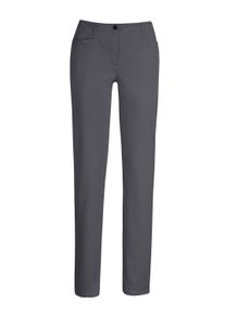 Bequeme Jeans COSMA "Jeans Jeans mit innenliegendem Dehnbund", Damen, Gr. 48, N-Gr, grau, Sportlich, gerade, Jeans Bequeme Jeans