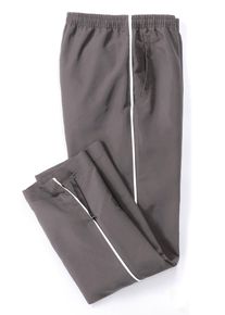 Jogginghose WITT "Freizeithose Freizeithose mit Rei&szlig;verschluss bis zur H&uuml;fte", Herren, Gr. 26, U-Gr, grau (anthrazit), Microfaser, , Basic, gerade, Hosen Jogginghose