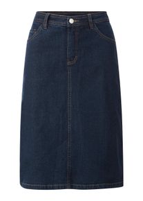 Jeansrock WITT "Jeans-Rock Jeansrock in 5-Pocket-Form", Damen, Gr. 46, blau (dunkelblau), Sportlich, R&ouml;cke Jeansrock