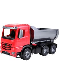Spielzeug-LKW LENA "Worxx, Mercedes-Benz Arocs", bunt (rot, silberfarben), Spielzeugfahrzeuge, KinderB:19cm H:24cm T:45cm, Kunststoff, Spielzeug-LKW, Made in Europe, B:19cm H:24cm T:45cm