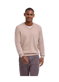 Strickpullover Falke "Pure Lambswool", Herren, Gr. M, ginger (4006), Pullover Strickpullover