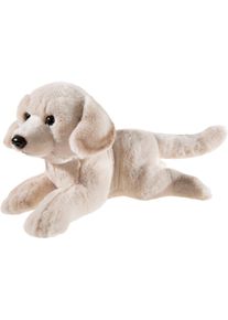 Kuscheltier Heunec "Puppy, Retriever liegend 30 cm", beige (creme), Pl&uuml;schfiguren, KinderB:14cm H:17cm L:30cm, Polyester, Kuscheltier, B:14cm H:17cm L:30cm