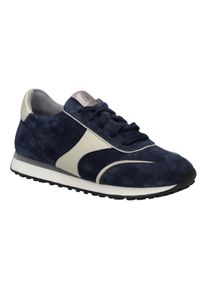 Sneaker Josef Seibel "Miley 01, indigo-multi", Damen, Gr. 40, blau (indigo, multi), Obermaterial: 100% Rindsleder Leather cow., Schuhe Sneaker