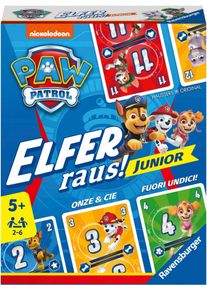 Spiel Ravensburger "PAW Patrol Elfer raus Junior", bunt, Spiele, Kinder, Spiel, Made in Europe