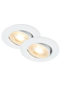 Briloner Leuchten LED Einbauleuchte "BESI 7662026", wei&szlig; (wei&szlig; matt), Leuchten, LED Einbauleuchte