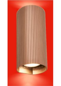 Briloner Leuchten LED Wandleuchte "IDA", braun, 2, &Oslash; 8,5cm H: 20cm, 1 Stk., Leuchten, 8,5x20x8 cm, Wohnzimmer, Flur, Schlafzimmer, LED Wandleuchte