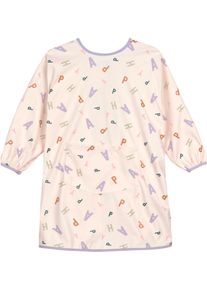 L&auml;ssig Malsch&uuml;rze L&Auml;SSIG "Happy Fruits, pastel lilac", lila (pastel lila), Sch&uuml;rzen, Kinder, Web, Polyester, Malsch&uuml;rze, GOTS made with organic materials, zertifiziert durch BCS 27262
