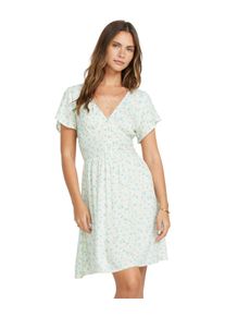 Sommerkleid Billabong "Morning Sky Mini Drs", Damen, Gr. XS, wei&szlig; (high tide), Obermaterial:100% Viskose., Kleider Sommerkleid