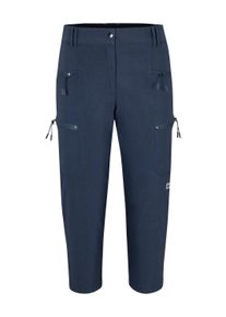 Trainingshose WITT "Wanderhose Trekkinghose mit Rei&szlig;verschluss-Taschen hinten", Damen, Gr. 50, Normalgr&ouml;&szlig;en, blau (dunkelblau), Web, Stoff, , Basic, gerade, Hosen Trainingshose