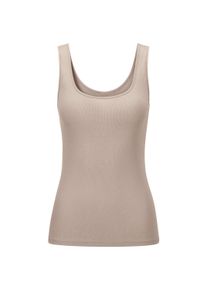Achselhemd Nina von C. "Achseltop Achselhemd im Doppelpack 2 St&uuml;ck", Damen, Gr. 48, 2 Stk., N-Gr, aus Feinripp, beige (sand), Feinripp, , Basic, Unterhemden Achselhemd